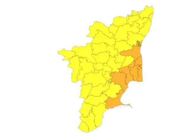 காற்றழுத்த தாழ்வுப் பகுதி, தமிழ்நாடு, கனமழை வானிலை