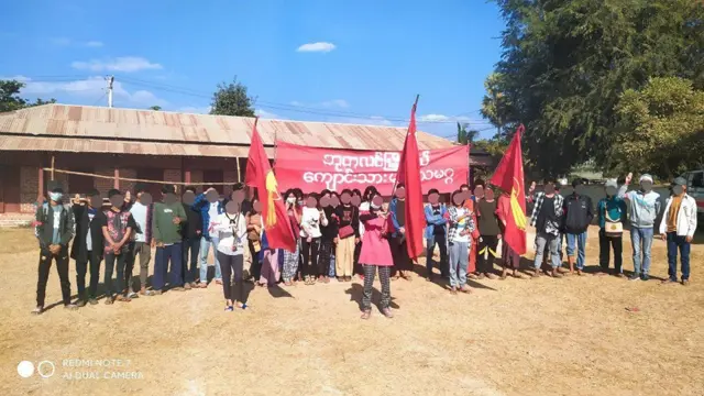 ဝင်ရောက်စီးနင်းခံခဲ့ရတဲ့ ဘုတလင်မြို့နယ် ဗကသရုံးခန်းမြင်ကွင်း။ 