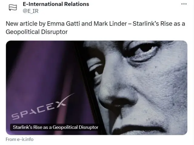 ভূরাজনীতিতে স্টারলিংকের প্রভাব নিয়ে কথা বলছেন আন্তর্জাতিক বিশেষজ্ঞরা