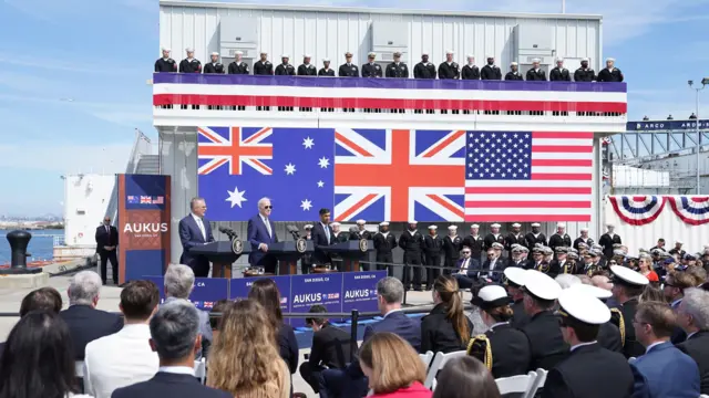 ‌ओकसबारे कुराकानी गर्दै अस्ट्रेलिया, अमेरिका र यूकेका नेता