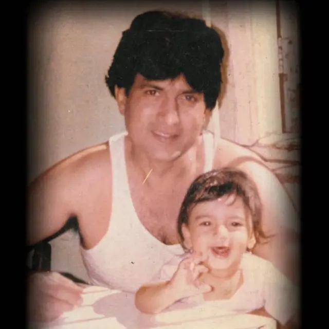 गश्मीरने काही दिवसांपूर्वी वडिलांसोबतचा शेयर केलेला फोटो.