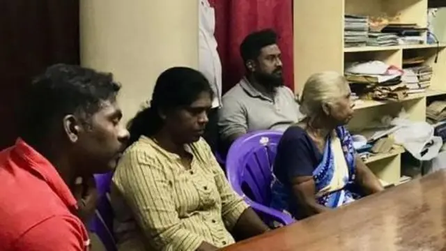 சாந்தன் குடும்பத்தினர்