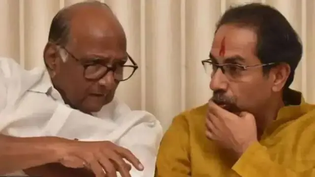 சரத் பவார் மற்றும் உத்தவ் தாக்கரே 