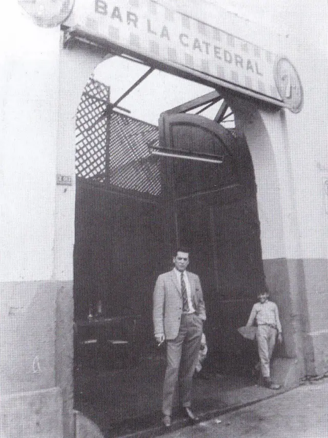 Mario Vargas Llosa en La Catedral