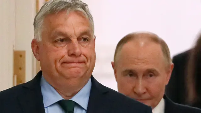 Орбан і Путін у Москві