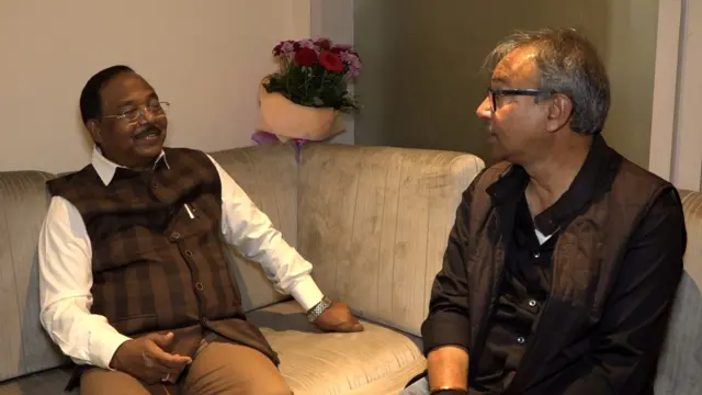 कृषि और आदिवासी मामलों के मंत्री राम विचार नेताम 