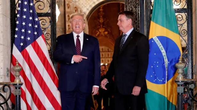 Trump e Bolsonaro
