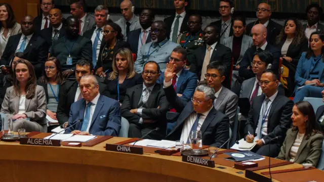 संयुक्त राष्ट्रसङ्घ सुरक्षा परिषद्को बैठक