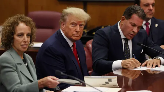 Trump, yargıç karşısına çıktı