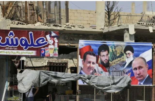 به گفته ابودیاب حکومت اسد همواره از تناقضات منطقه‌ای و بین‌المللی، برای تضمین بقای خود بهره می‌برد