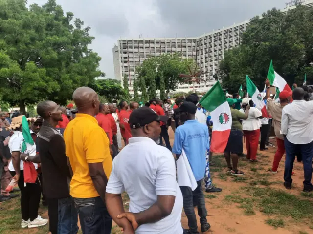 NLC Major rally in Abuja in Solidarity with ASUU