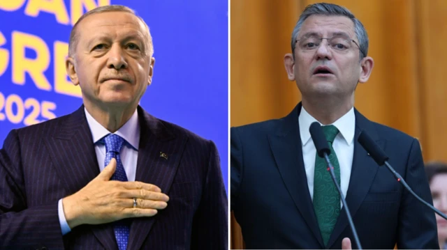 Cumhurbaşkanı Erdoğan ve Özgür Özel