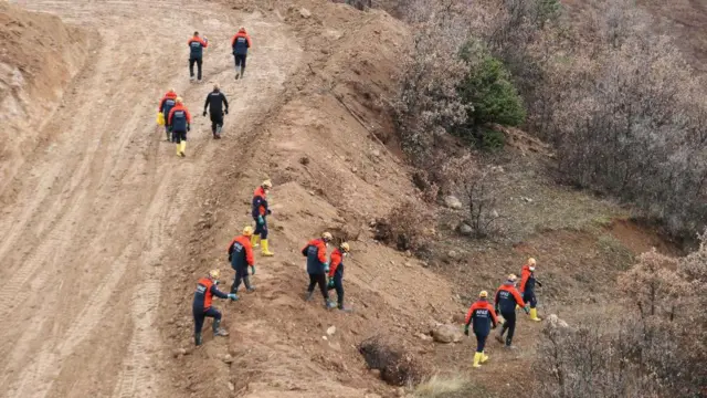 İşçileri kurtarma çalışmaları