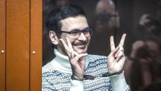 Ilya Yashin alikamatwa mnamo Juni 2022 baada ya kulaani washukiwa wa uhalifu wa kivita wa Urusi katika mji wa Bucha wa Ukraine.