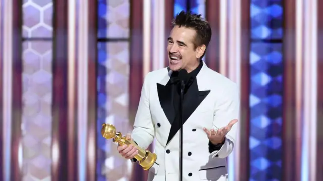 Colin Farrell, Batman'in azılı düşmanı Penguen'i canlandırdığı dizi ile ödül kazandı