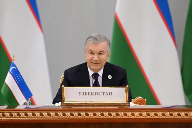 Shavkat Mirziyoyev sammitda