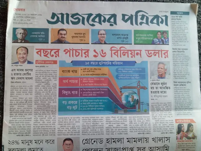 আজকের পত্রিকা