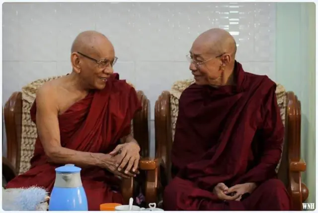 ပါမောက္ခချုပ်ဆရာတော်ကြီးနဲ့တွေ့ရတဲ့စည်ရှင်ဆရာတော်ကြီး