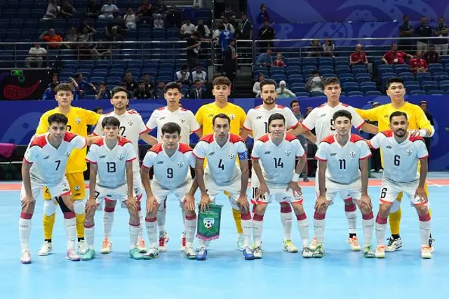 بازیکنان تیم ملی فوتسال افغانستان در سال ۲۰۲۴، جام جهانی فوتسال فیفا ازبیکستان
