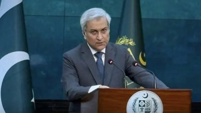 د پاکستان د بهرنیو چارو وزارت ویاند طاهر اندرابي