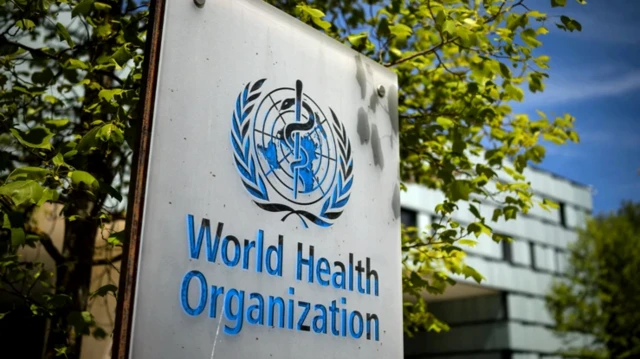تابلو سازمان بهداشت جهانی