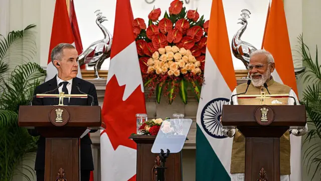 কানাডার প্রধানমন্ত্রীর ভারত সফরকালে পশ্চিম এশিয়ায় অস্থিরতা নিয়ে উদ্বেগ প্রকাশ করেছেন মি. মোদী। 
