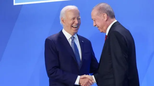 बाइडन और अर्दोआन