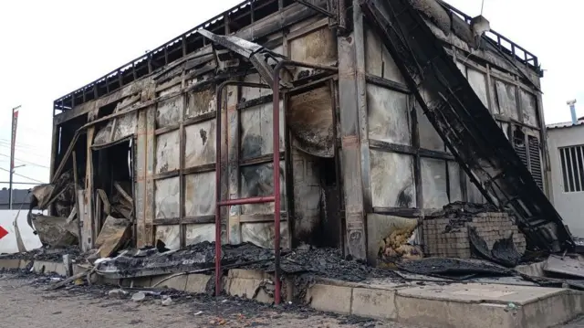 બીબીસી મોઝામ્બિક હિંસા લૂંટફાટ