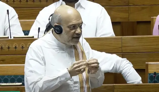 गृह मंत्री अमित शाह 