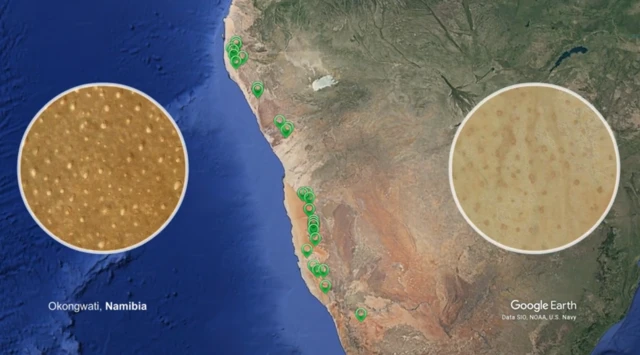 Circulos de hadas detectados en África