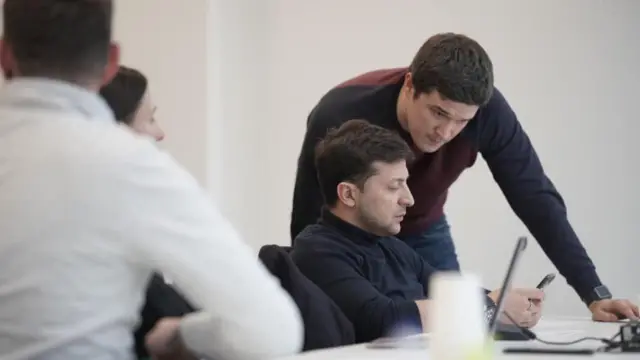 Володимир Зеленський та Михайло Федоров, 2019 рік