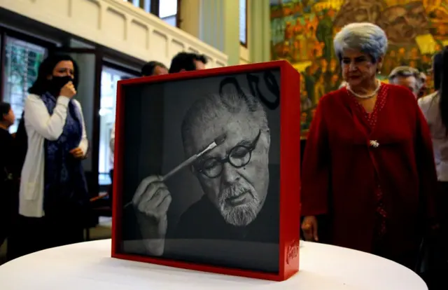 Fernando Botero en una imagen. 