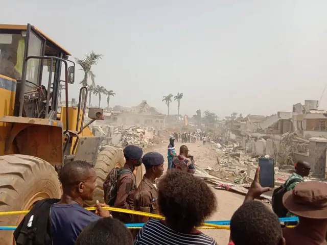 Fọtọ a na-egosi etu ọnọdụ siri dị n'ogbe ebe ihe ahụ gbara.