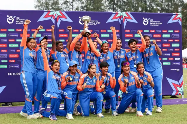 બીબીસી ગુજરાતી, મહિલા ક્રિકેટ, મહિલા ટી20 અંડર-19 વર્લ્ડકપ, ભારતીય મહિલા ક્રિકેટ ટીમ