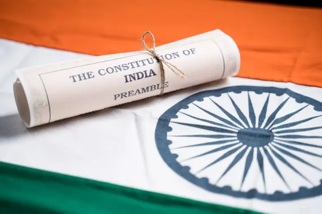 The constitution of India 