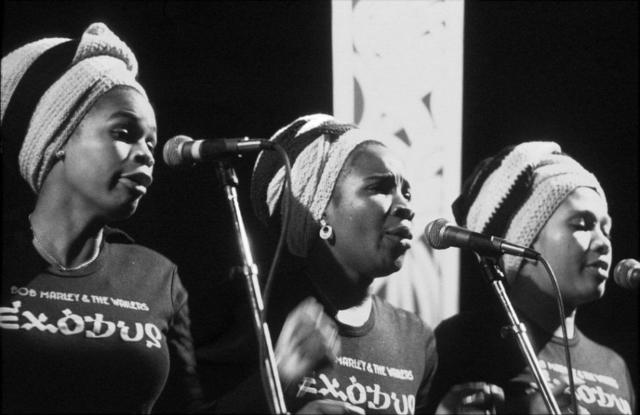 Judy Mowatt (izquierda), Rita (centro) y Marcia Griffiths