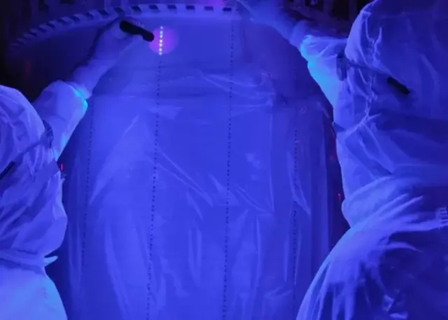 Inspection dans le labo LZ