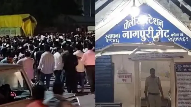 ਮਹਾਰਾਸ਼ਟਰ ਦੇ ਅਮਰਾਵਤੀ 'ਚ ਪ੍ਰਦਰਸ਼ਨ