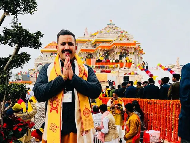 विक्रमादित्या सिंह अयोध्या में