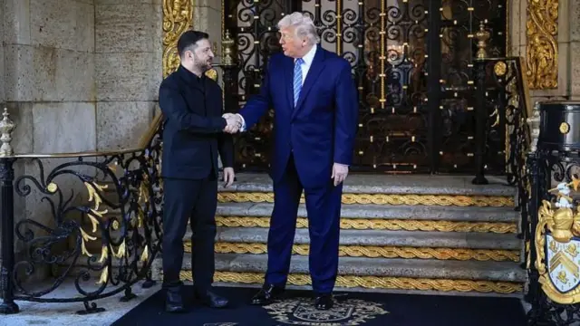 ډونلډ ټرمپ او ولودمير زېلېنسکي