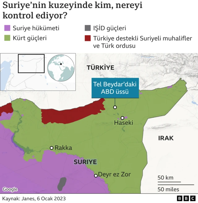 suriye haritası