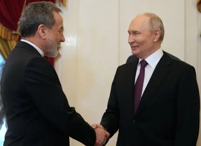 دیدار عراقچی و پوتین