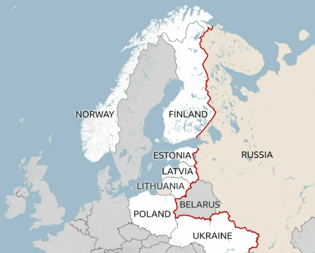 یورپ کا نقشہ