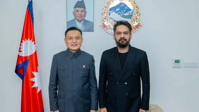 बालेनसँग चिनियाँ राजदूत