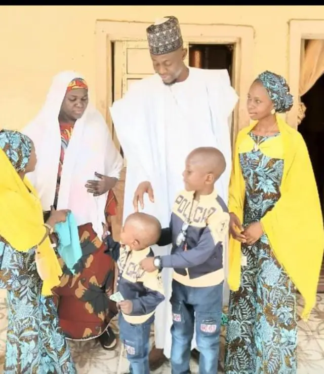 Sheik Goni and family