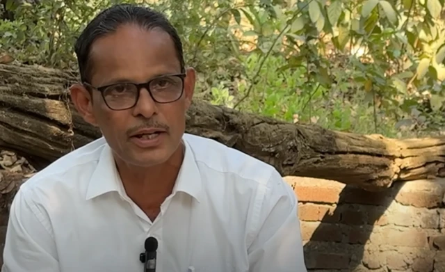 22 गाव संघर्ष समितीचे उपाध्यक्ष संजय म्हात्रे