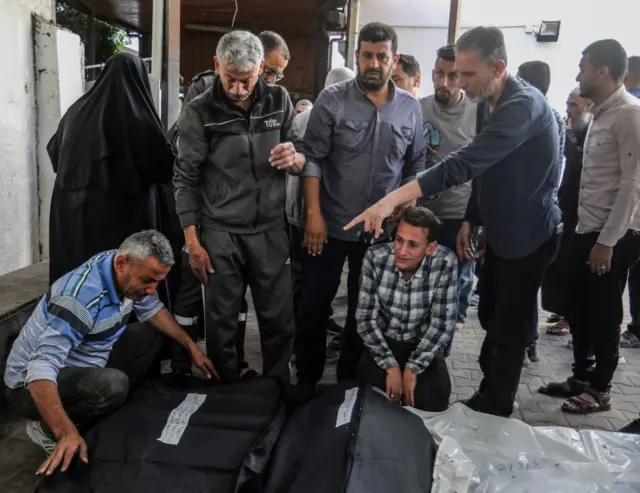 خانواده کشته‌شدگان فلسطینی در رفح