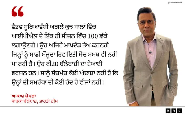  ਆਕਾਸ਼ ਚੋਪੜਾ