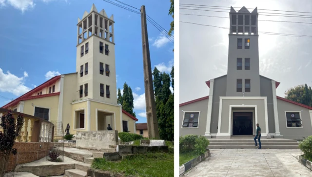 Di Owo chuch bin go through renovation afta di attack