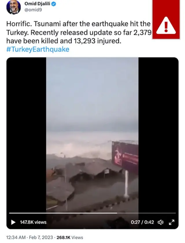 ترکی، جعلی تصویر